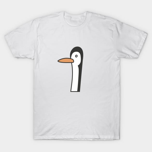 Funny Penguin Skipper T-Shirt by artdorable